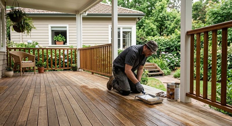 Deck Staining Service