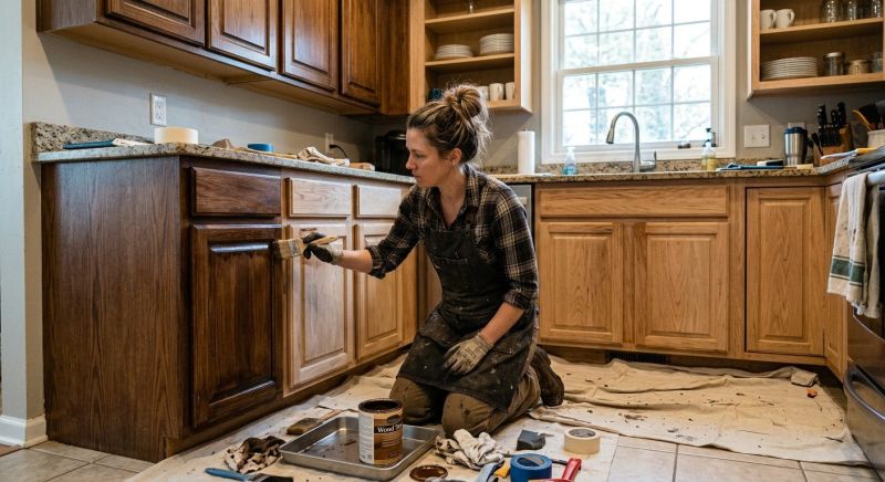 Cabinet Staining Service in Kokomo, IN