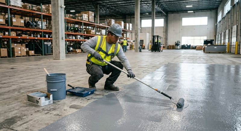 Commercial Concrete Painting in Boulder, CO