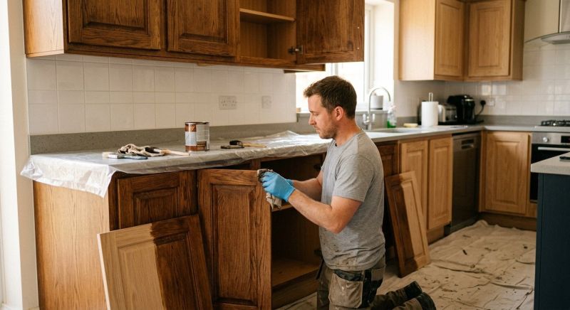 Kitchen Cabinet Refinishing in Dayton, OH