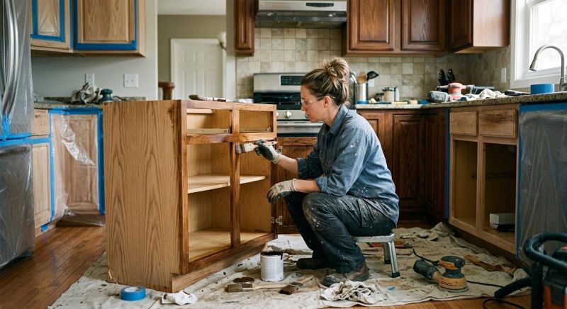 Cabinet Glazing Service in Kokomo, IN