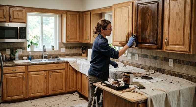 Cabinet Staining Service in Indianapolis, IN