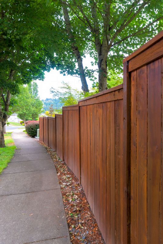 Cedar Fence Staining in Waco, TX