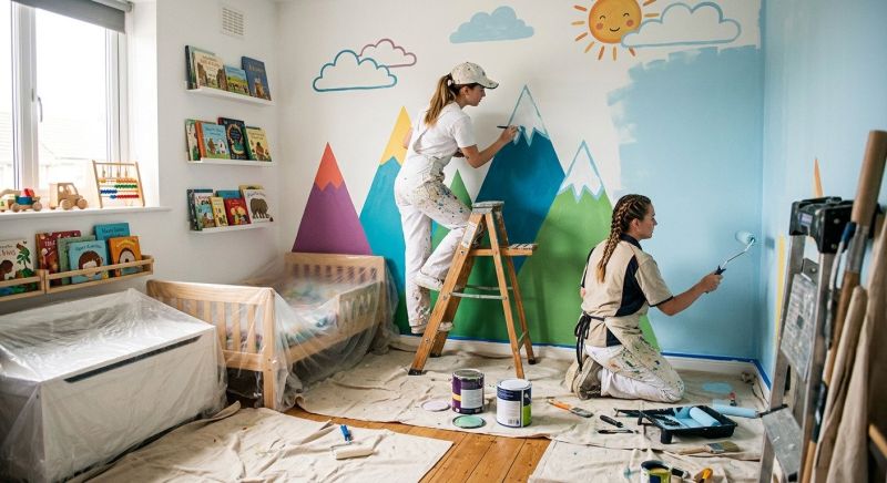 Childrens Room Painting in Waco, TX