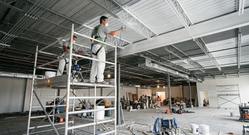 Commercial Ceiling Painting in Longmont, CO