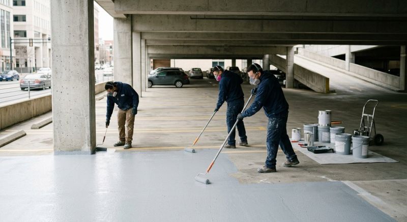 Commercial Concrete Painting in Saint Petersburg, FL