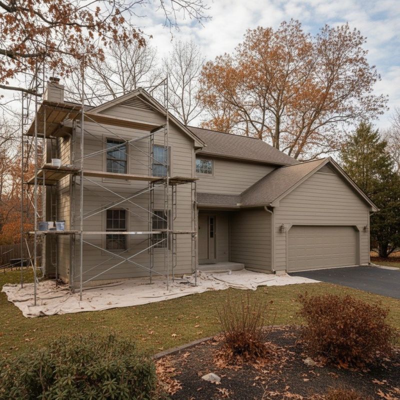 Exterior Garage Painting in Greeley, CO