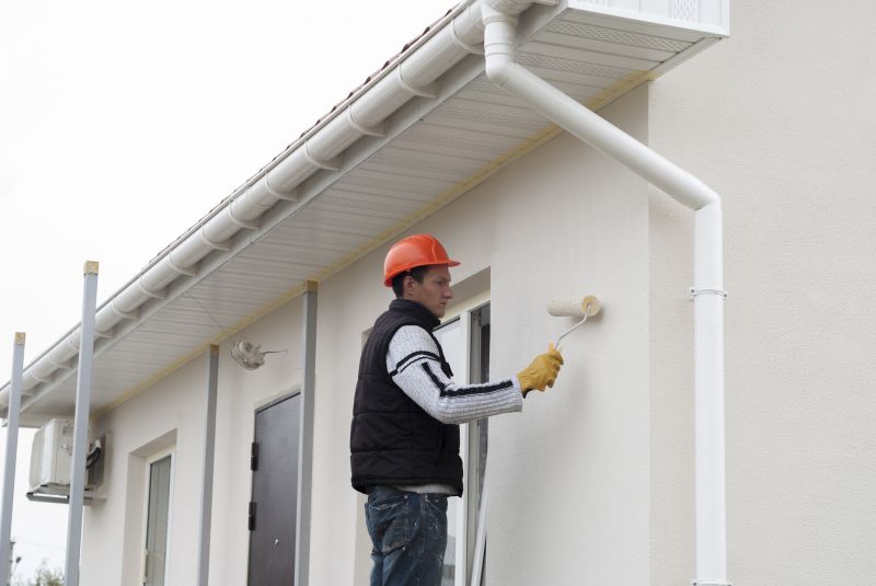 Exterior Staircase Painting in Waco, TX