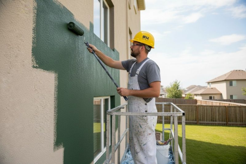 Fascia Painting in Longmont, CO