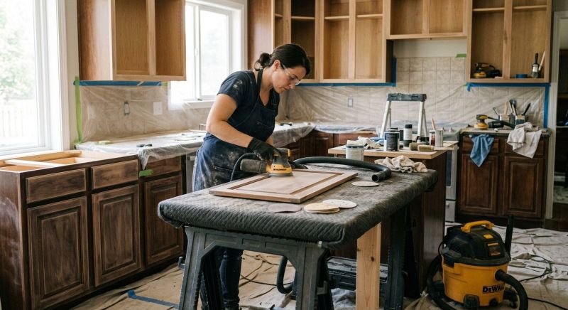 Kitchen Cabinet Refinishing in Indianapolis, IN
