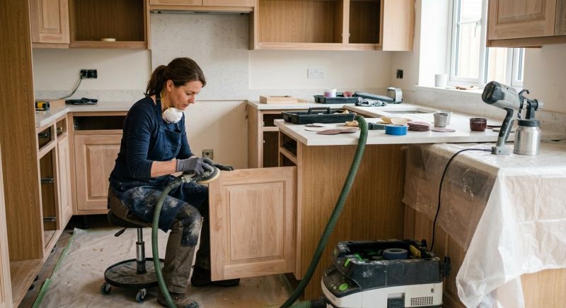 Kitchen Cupboard Refinishing in Kokomo, IN