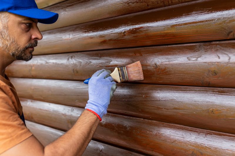 Log Home Staining in Waco, TX