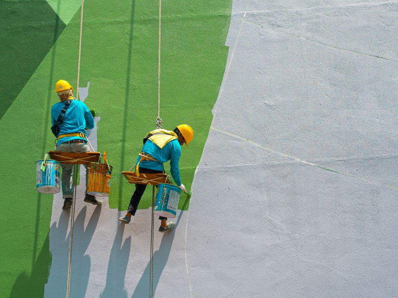 Outdoor Commercial Painting in Waco, TX