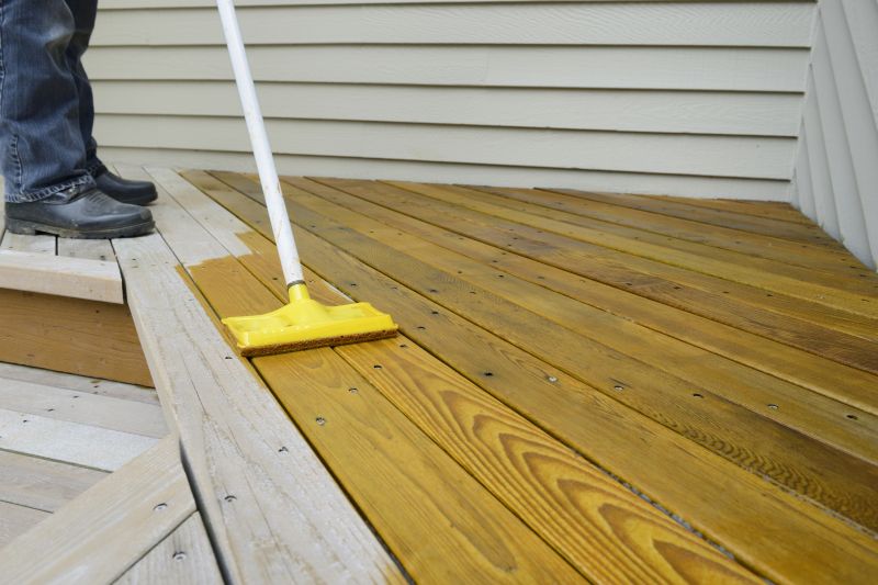 Veranda Staining Process