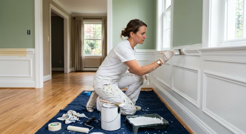 Woodwork Painting in Waco, TX